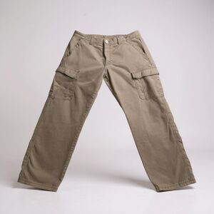 Wrangler Relaxed Fit Khaki Cargo Chino Pants Men’s 34x30 Stretch